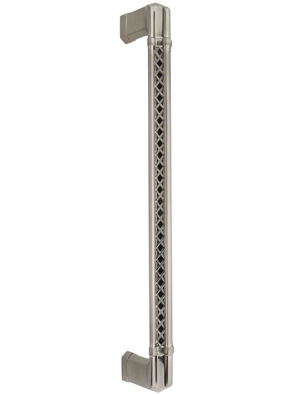 Tower Bridge Appliance Pull - 12 inch Center-to-Center in Satin Nickel.